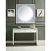 Noralie - Accent Mirror With LED - Mirrored, Faux Diamonds