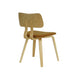 Jaguar - Curved Back Wood Dining Chair With Faux Leather Seat