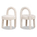 Penny - Round Arched Fully Upholstered Dining Side Chair (Set of 2)