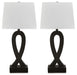 Markellton - Poly Table Lamp (Set of 2) - Black