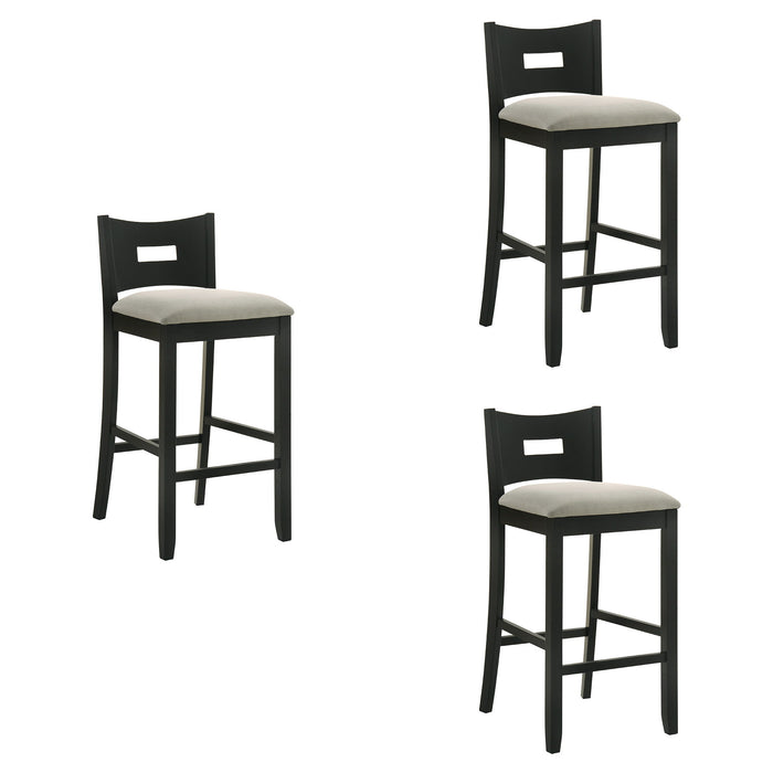 Ren - 26" Counter Height Rubberwood Barstool (Set of 2)