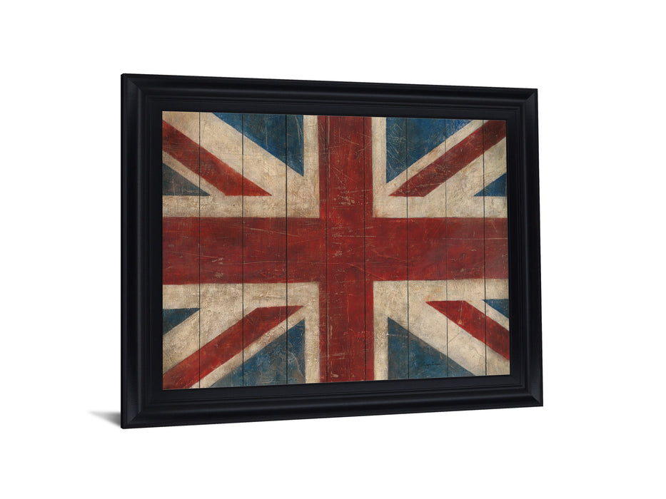 Vintage Union Motif - 28" x 34" Framed Wall Art