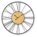 Brockett - Wall Clock - Black / Natural