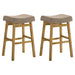 Lenon - Modern Farmhouse Wood Bar Height Kitchen Bar Stool