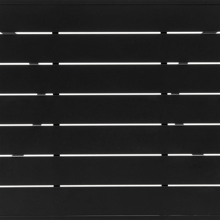 Alegria - Aluminum Outdoor Coffee Table - Black