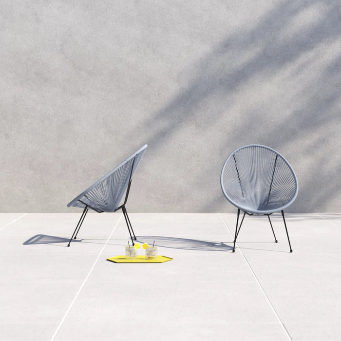 Modern Egg Shaped String Chairs (Set of 2)