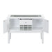 Elizaveta - Server - Faux Crystal Diamonds & White High Gloss