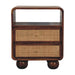 Larissa - 2 Drawer Nightstand - Brown