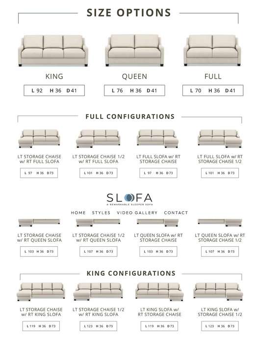 Omnia Leather Oasis sleeper sofa converted into a comfortable guest bed