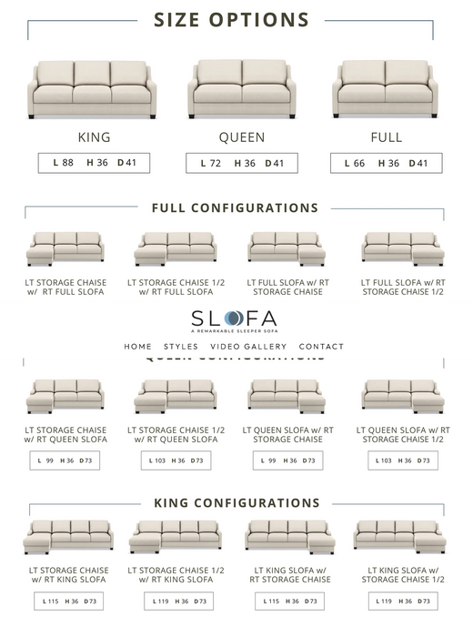 Karma Slofa Dimensions 