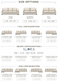 Omnia Leather Joy sleeper sofa available sizes and sectional configuration guide