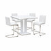 Amanda - Dining Table Set With Stools