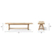Hawthorne - Dining Bench - Natural