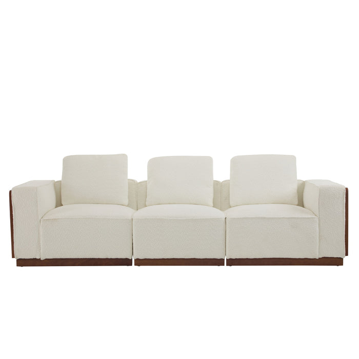 Chita - Modular Sectional Sofa, 3 Seater - Beige