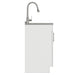 Modern Shaker All-In-One Laundry Utility Sink And Cabinet With Pull-Out Faucet