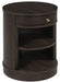 Leighmour - Accent Table - Dark Brown