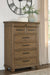 Karallin - Seven Drawer Chest - Medium Brown