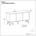 Hunter - 3 Door Sideboard