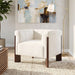 Accent Chair With Tight Back For Living Room