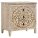 Mariska - 3-Drawer Wooden Accent Cabinet - White Distressed Sacramento Furniture Store Furniture store in Sacramento