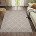 Guros - 6' X 9' Trellis Indoor / Outdoor Area Rug - Ivory