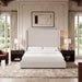 Hampton - Upholstered Platform Bed With Tall Headboard