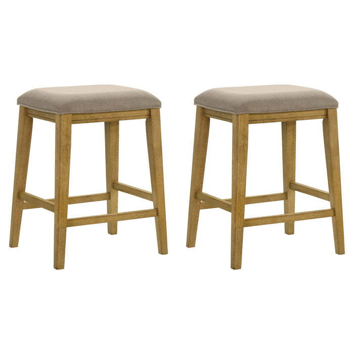 Jane - Contemporary Transitional Wood Counter Height Kitchen Bar Stool