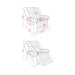 Bruni - Glider Recliner With Manual Recline