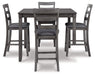 Bridson - Square Counter TBL Set (Set of 5) - Gray