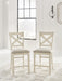 Robbinsdale - Upholstered Barstool (Set of 2) - Antique White