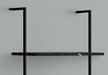 Bookshelf, Bookcase, Etagere, Ladder, 5 Tier, For Office, Marble Look Contemporary & Modern