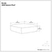 Brody - Large Square, Coffee Table Pouf