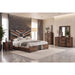 Chest With 5 Drawers - Brown Black