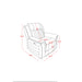 Ian - Power Recliner With Welt And LED Lighting - Charcoal