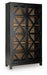 Christop - Accent Cabinet - Black / Brown