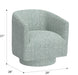 Contemporary Style Swivel Accent Chair