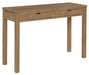 Denbourne - Console Sofa Table - Natural / White Wash