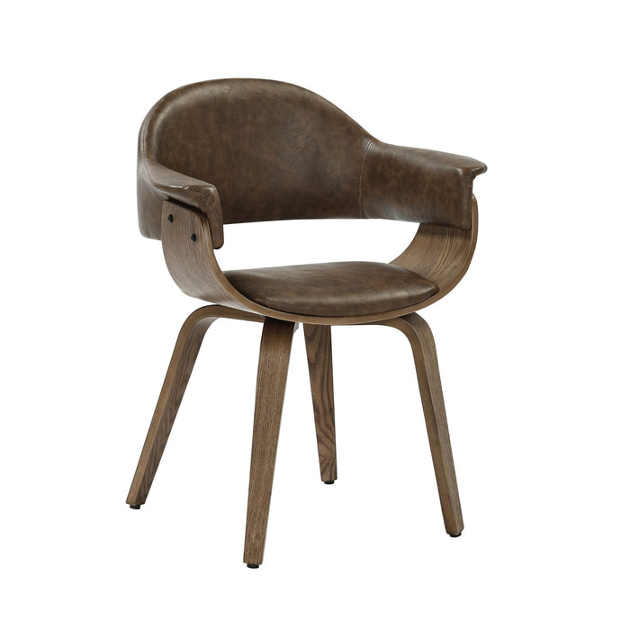 Adalyn - Dining Room Accent Chair With Sculpted Wood Frame