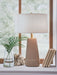 Dellner - Ceramic Table Lamp - Mocha