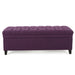 Juliana - Storage Ottoman With Birch Legs