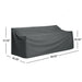 Shield - Patio Outdoor 3 Seater Sofa Cover