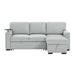 Tracey - Sofabed With Pullout - Silver