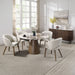 Eada - Arm Chair (Set of 2) - Beige Chenille