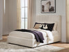 Shoralli - Queen Upholstered Storage Bed - Beige