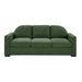 Modern 3 Seater Sofa With Curved Backrest