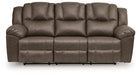 Lowilla - 2 Pc. - Reclining Sofa And Loveseat - Driftwood