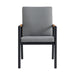 Royal - Aluminum And Teak Outdoor Dining Chair (Set of 2)