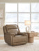 Glencroft - Power Recliner / Adjustable Headrest - Sahara