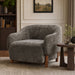 Modern Accent Chair With Recessed Arms And Tight Back