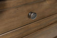Feddinger - Dresser And Mirror - Medium Brown